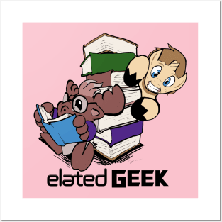 Elated Geek- Reading Together Posters and Art